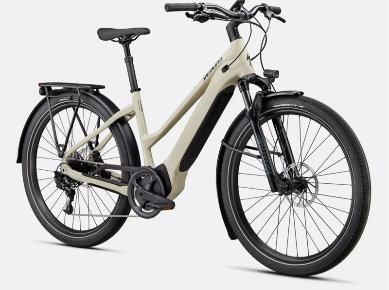 Specialized Turbo Vado 5.0 Step-Thru Electric Bike 2024 White Mtn/BLK-2